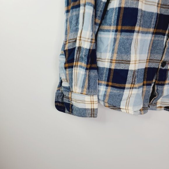 The American Outdoorsmen Men's Multicolor Plaid Button-Front Shirt Size XL - Picture 4 of 8